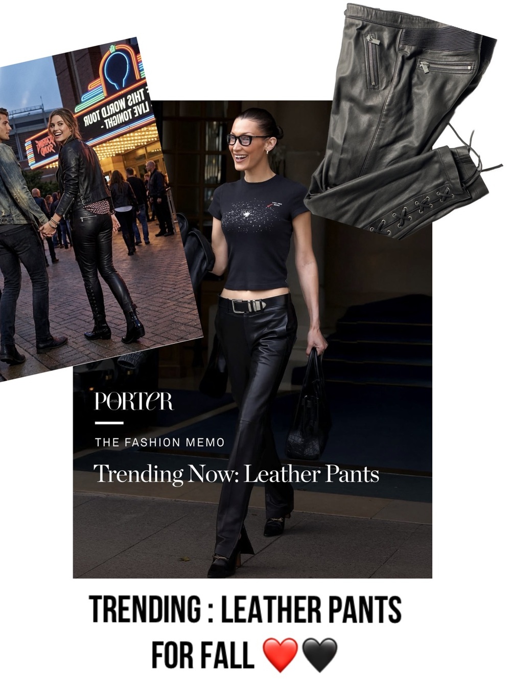 PROMO: Black Leather Pants. Do you have yours for Fall? Visit My Closet 💖